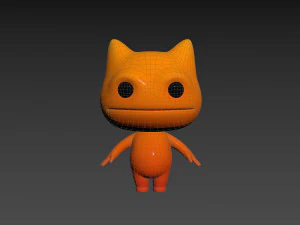 Character086 Monster 3D Model