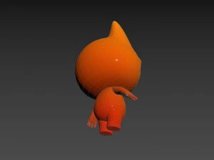 Character086 Monster 3D Model