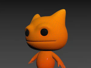 Character086 Monster 3D Model