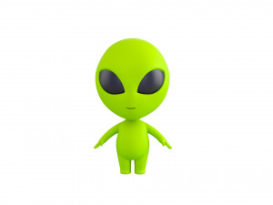 Character087 Alien Model 3D