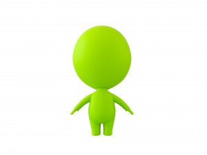Character087 Alien Model 3D