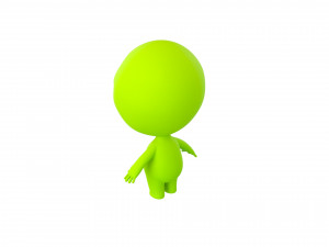 Character087 Alien Model 3D