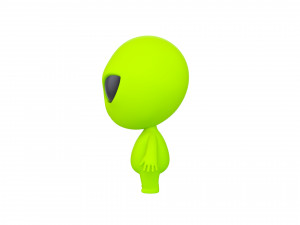Character087 Alien Model 3D