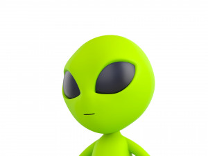 Character087 Alien Model 3D