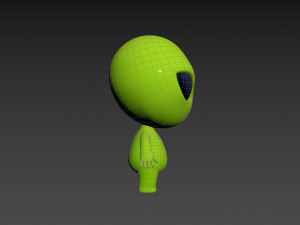 Character087 Alien Model 3D