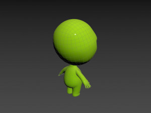 Character087 Alien Model 3D