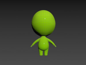 Character087 Alien Model 3D
