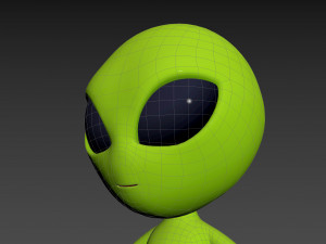 Character087 Alien Model 3D