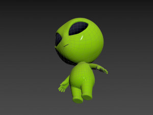 Character087 Alien Model 3D