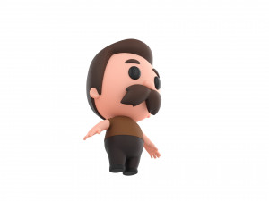 Character088 Man 3D Model