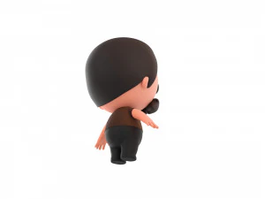 Karakter088 Laki-laki Model 3D