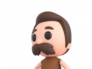 Character088 Man 3D Model