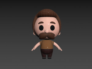Character088 Man 3D Model