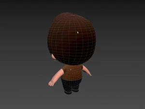 Karakter088 Laki-laki Model 3D
