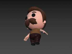 Character088 Man 3D Model