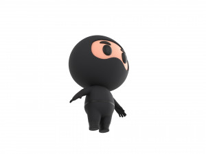 Character089 Ninja Model 3D