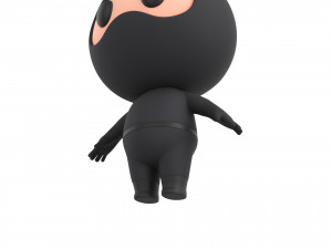 Character089 Ninja Model 3D
