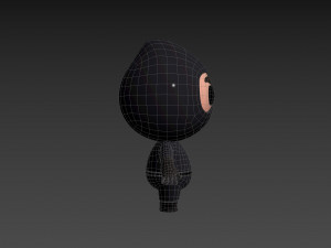 Character089 Ninja Model 3D