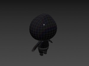 Character089 Ninja Model 3D