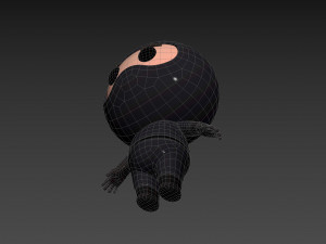 Character089 Ninja Model 3D