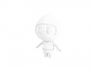 Character089 Ninja Model 3D