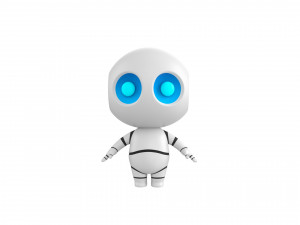 Character090 Robot 3Dモデル