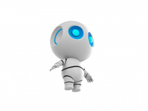 Character090 Robot 3Dモデル