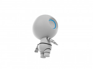 Character090 Robot 3Dモデル