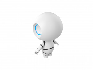 Character090 Robot 3Dモデル