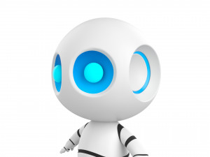 Character090 Robot 3Dモデル