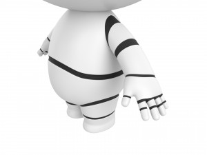 Character090 Robot 3Dモデル