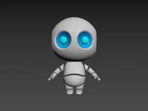 Character090 Robot 3D Model