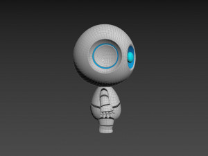 Character090 Robot 3Dモデル
