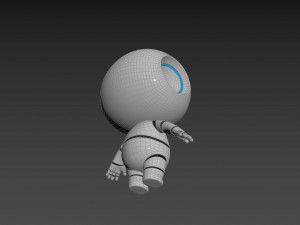 Character090 Robot 3Dモデル
