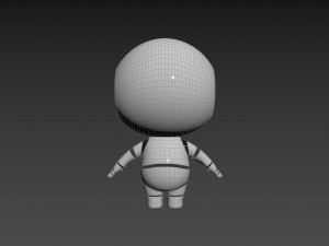 Character090 Robot 3Dモデル
