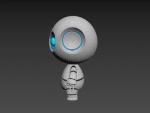 Character090 Robot 3D Model