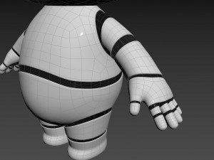 Character090 Robot 3Dモデル