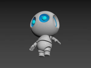 Character090 Robot 3D Model