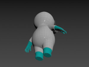 Character091 Hazmat 3D Model