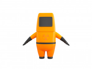 Character092 Protective Suit Modelo 3D