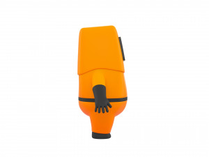 Character092 Protective Suit Modelo 3D