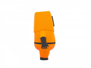 Character092 Protective Suit 3D Model