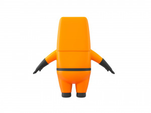 Character092 Protective Suit Modelo 3D