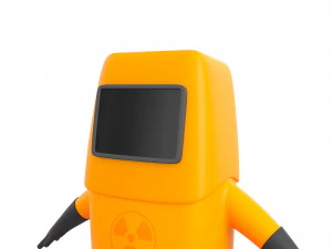 Character092 Protective Suit 3D Model