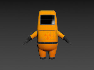 Character092 Protective Suit Modelo 3D