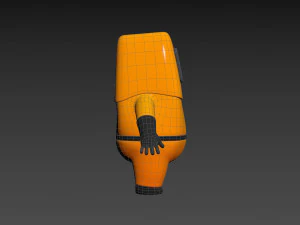 Character092 Protective Suit 3D Model