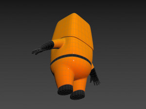 Character092 Protective Suit Modelo 3D