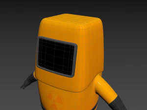 Character092 Protective Suit 3D Model