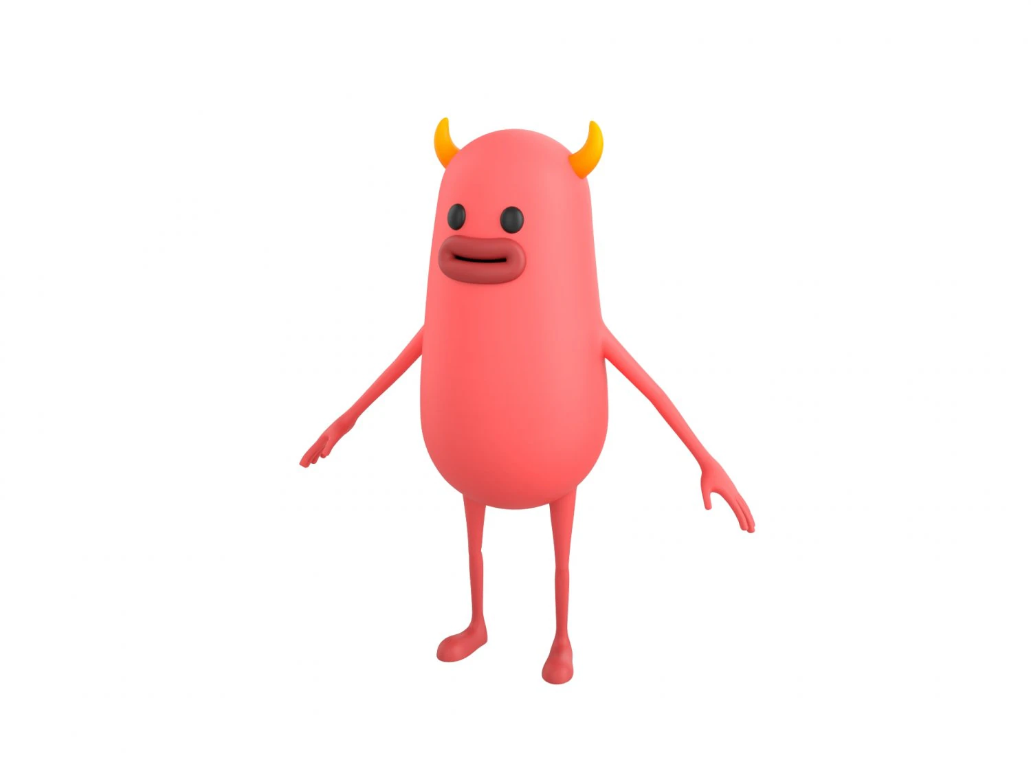 Postać093 Potw&oacute;r Model 3D .c4d .max .obj .3ds .fbx .stl .blend 