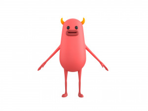 Character093 Monster 3D 모델